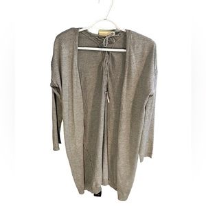 Poof Grey Cardigan
